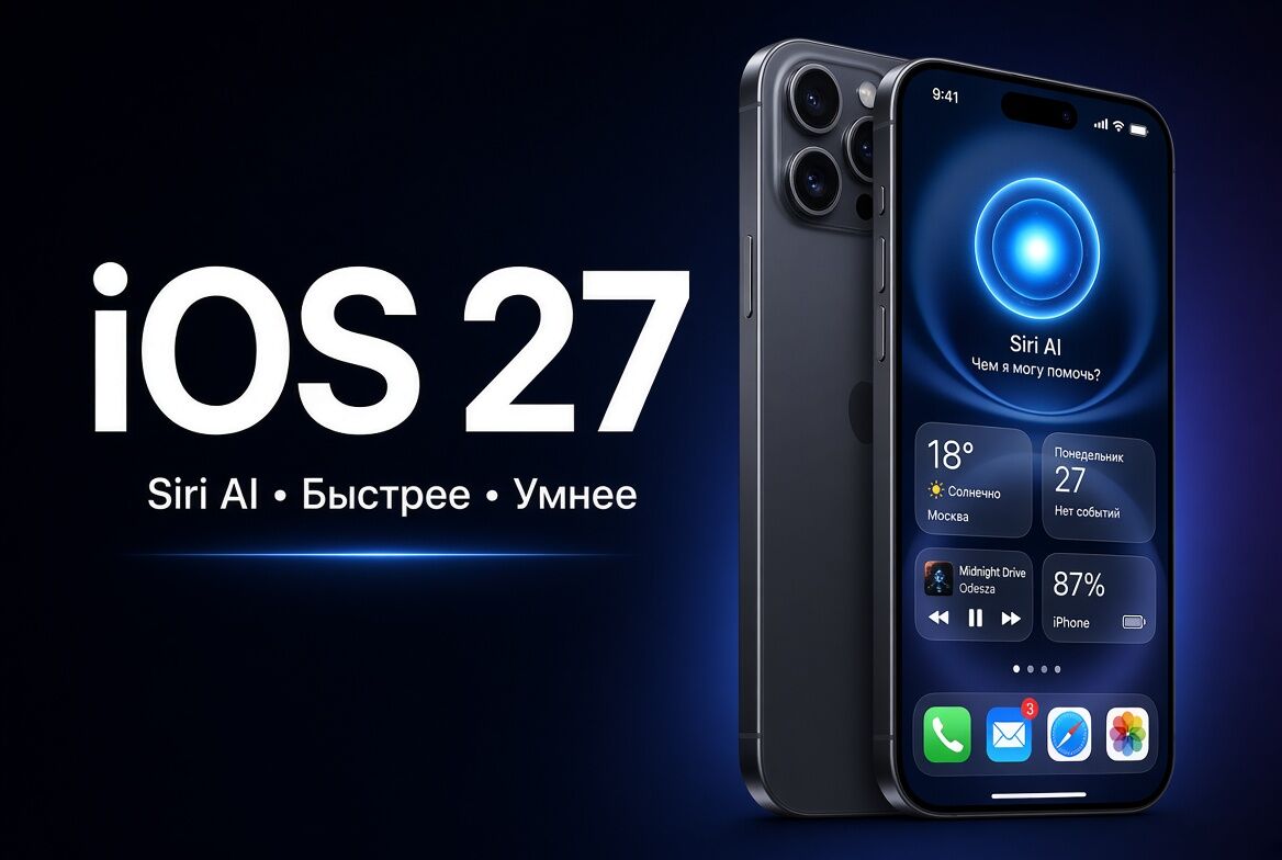 iOS 27: что нового, дата выхода, совместимость и все главные функции