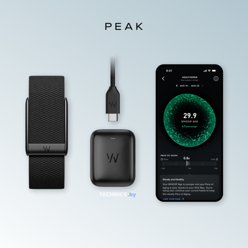 Трекер Whoop peak с подпиской на 1 год (WHOOP 5.0)