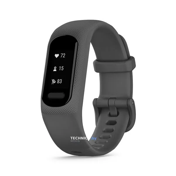 Фитнес-браслет Garmin Vivosmart 5 L (черный)
