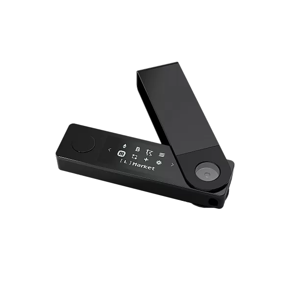 Аппаратный криптокошелек Ledger Nano X (черный)