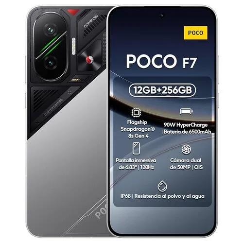 Смартфон POCO F7 12GB/256GB (серебристый): Безупречная скорость и стиль