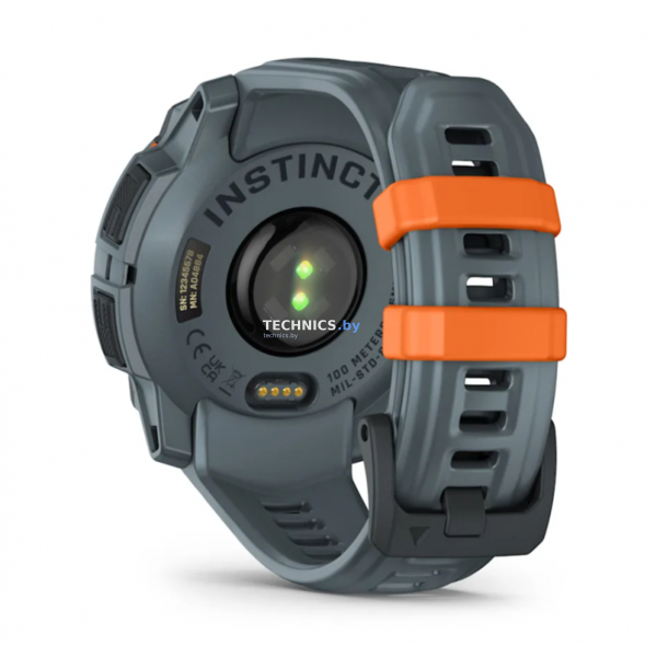 Умные часы Garmin Instinct 3 Solar 45 мм (серый)