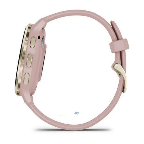 Умные часы Garmin Venu 3S (розовый, с силиконовым ремешком)