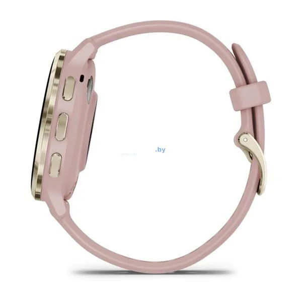 Умные часы Garmin Venu 3S (розовый, с силиконовым ремешком)