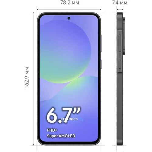 Смартфон Samsung Galaxy A36 SM-A366E 12GB/256GB (черный)