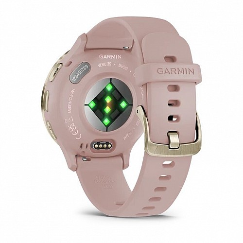 Умные часы Garmin Venu 3S (розовый, с силиконовым ремешком)