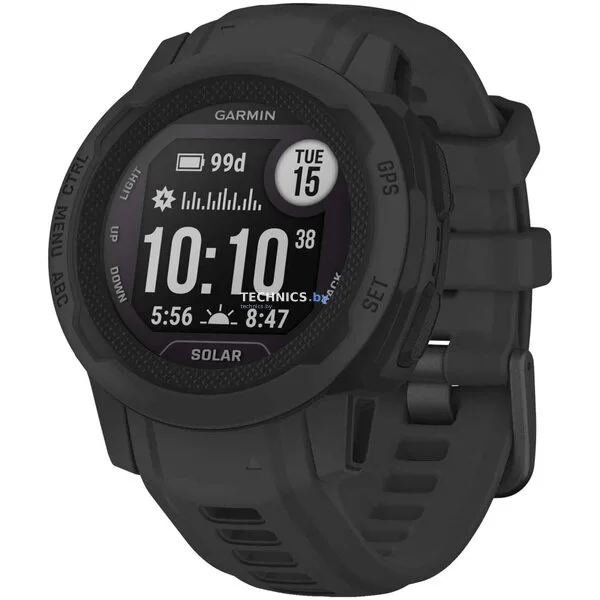 Умные часы Garmin Instinct 2S Solar (графит)