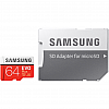Карта памяти Samsung EVO Plus microSDXC 64GB + SD адаптер