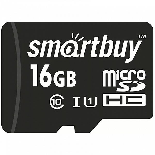 Карта памяти SmartBuy microSD 16GB