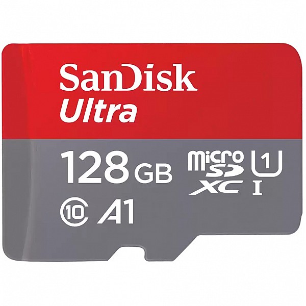 Карта памяти SanDisk Ultra microSDXC 128 ГБ