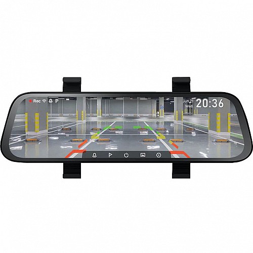 Зеркало видеорегистратор 70mai Rearview Dash Cam Wide (D07) + камера заднего вида HD