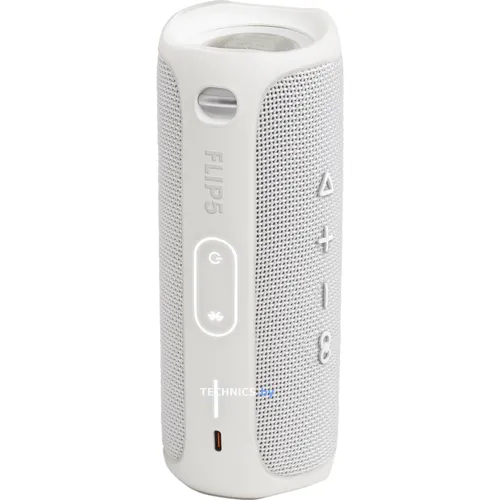 Портативная Bluetooth колонка JBL Flip 5 white