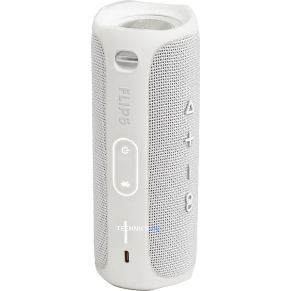 Портативная Bluetooth колонка JBL Flip 5 white