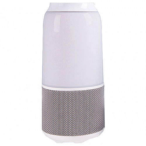Портативная Bluetooth колонка Velev V03 Colorful Lighting Sound с подсветкой White