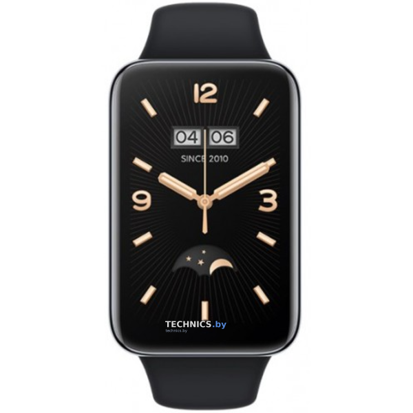 Фитнес-браслет Xiaomi Mi Band 7 Pro Black, CN (только EN-язык)