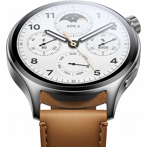 Умные часы Xiaomi Watch S1 Pro Leather Brown