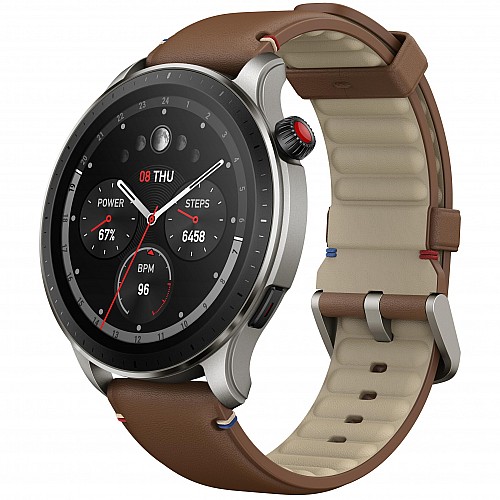 Умные часы Xiaomi Amazfit GTR 4 Brown Leather