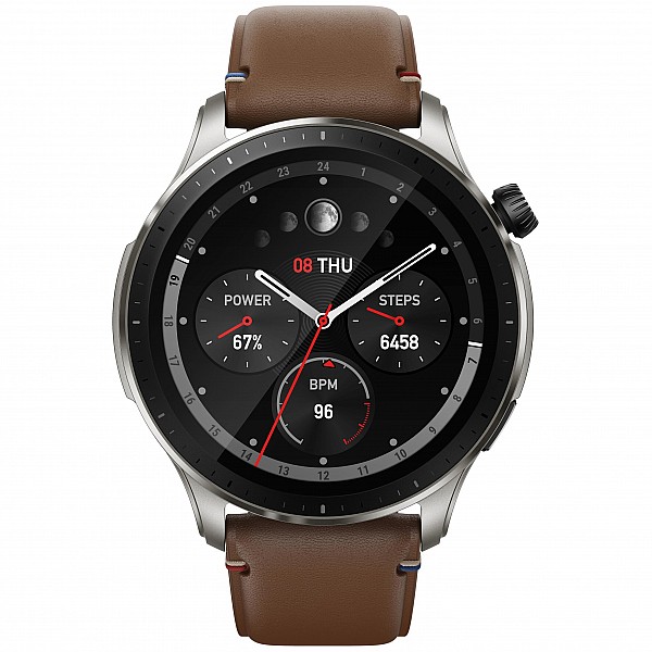 Умные часы Xiaomi Amazfit GTR 4 Brown Leather