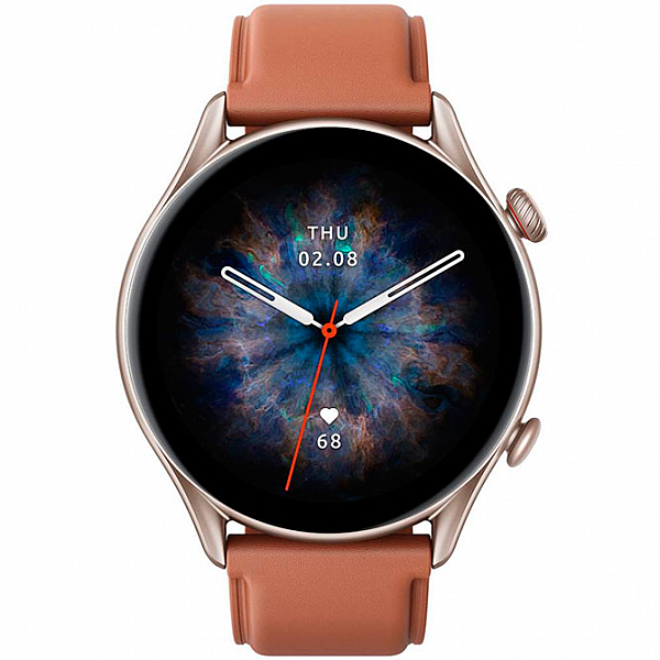 Умные часы Xiaomi Amazfit GTR 3 Pro Brown Leather