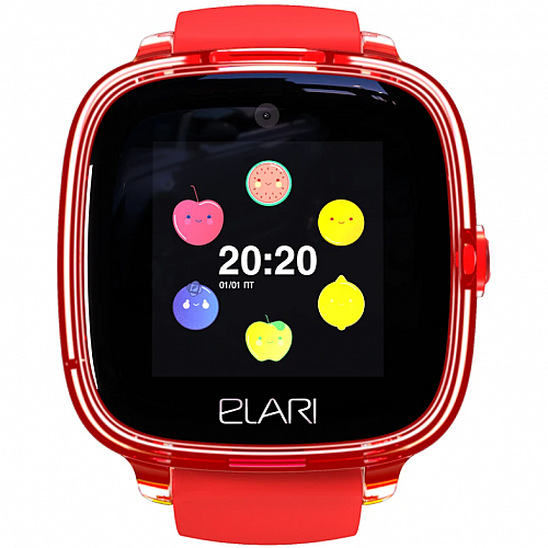 Детские часы Elari Kidphone Fresh Red