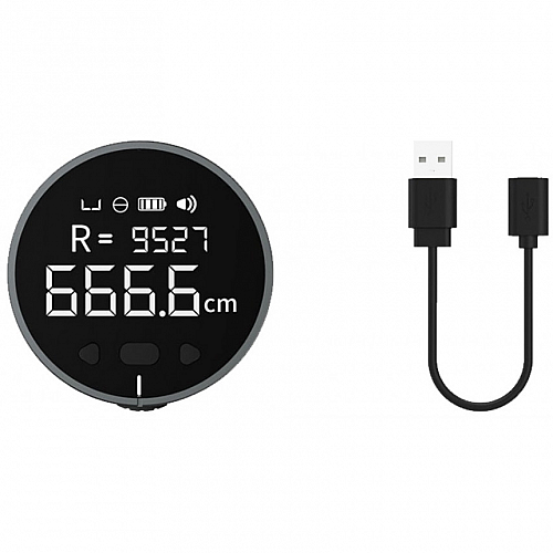 Умная рулетка Xiaomi Duka Small Q Ruler Black