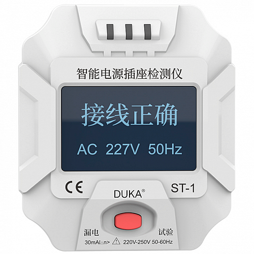 Тестер розеток Xiaomi DUKA Socket Tester ST-1