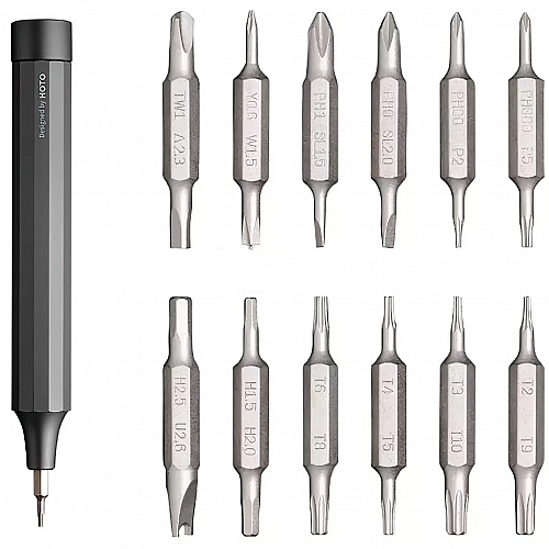 Отвертка Xiaomi HOTO Precision Screwdriver Kit 24in1 (QWLSD004) Black
