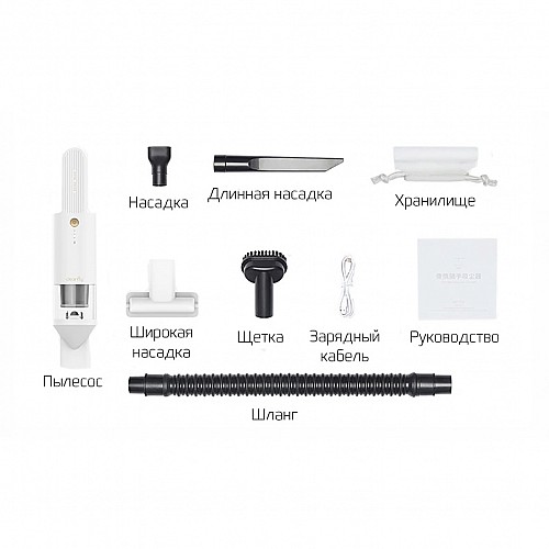 Портативный пылесос для авто Xiaomi CleanFly H2 (FV2S) White