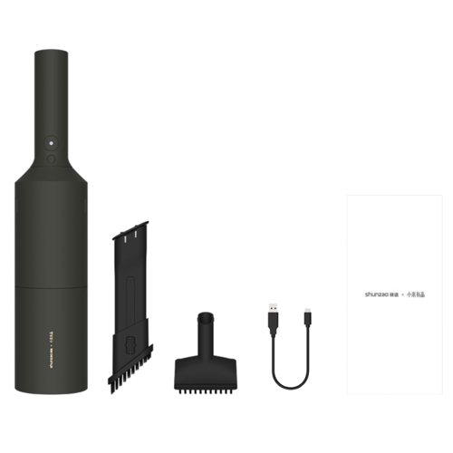 Портативный пылесос для авто Xiaomi ShunZao Vacuum Cleaner Z1-Pro black
