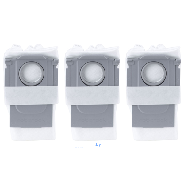Комплект мешков для сбора пыли для робота-пылесоса Xiaomi Roborock S7 MaxV Ultra / Q7+ / Q7 Max+ (3 шт) (SDCD03RR)