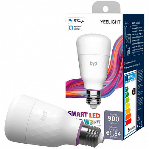 Wi-Fi лампочка Xiaomi Yeelight Smart LED Bulb W3 (Multiple color) (YLDP005)
