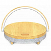 Настольная лампа с беспроводной зарядкой и колонкой Xiaomi Ezvalo Wireless Charging Music Lamp (LYYD01) Wood