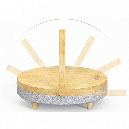 Настольная лампа с беспроводной зарядкой и колонкой Xiaomi Ezvalo Wireless Charging Music Lamp (LYYD01) Wood