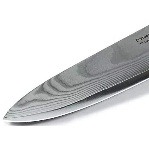 Набор ножей из дамасской стали Xiaomi Huo Hou Set of 5 Damascus Knife Sets (4 ножа + подставка) (HU0073)