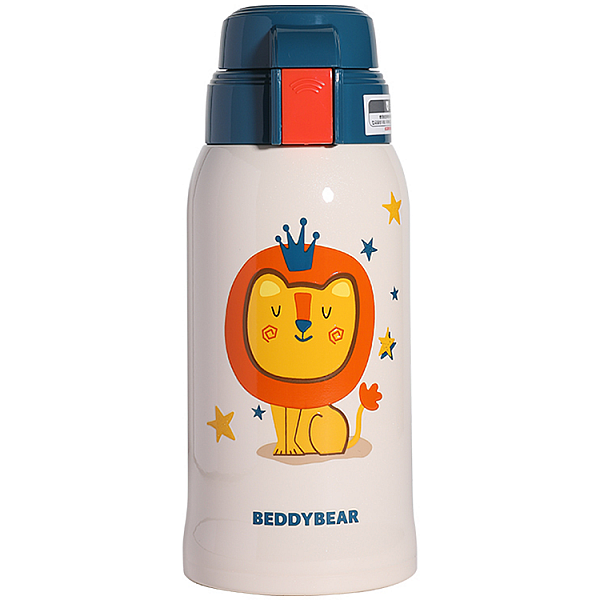 Детский термос Xiaomi Cup Bear 3D Retro Cute Pet 600 ml White Lion