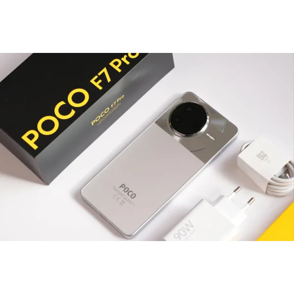 Смартфон Poco F7 Pro 12GB/256GB международная версия (серебристый)