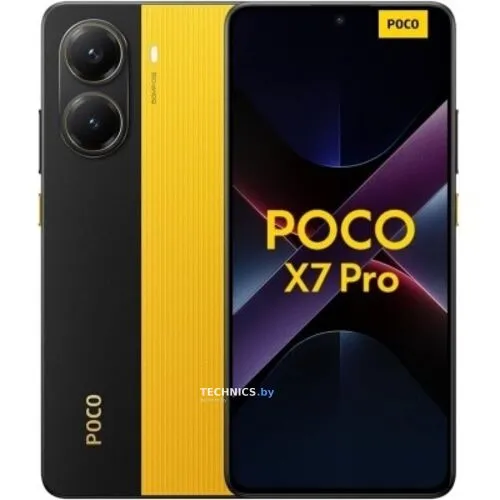 Смартфон POCO X7 Pro 8GB/256GB международная версия (желтый)