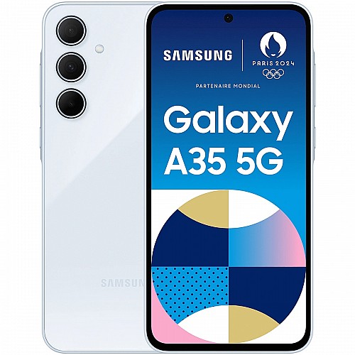 Смартфон Samsung Galaxy A35 SM-A356E 8GB/128GB (голубой)