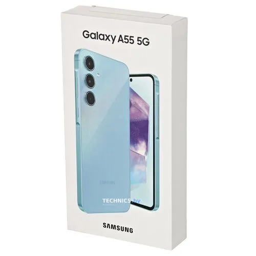 Смартфон Samsung Galaxy A55 SM-A556E 8GB/128GB (голубой)