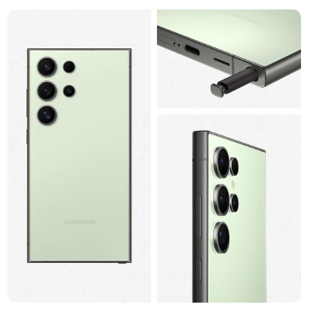 Смартфон Samsung Galaxy S24 Ultra SM-S928B 256GB (титановый зеленый)