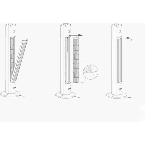 Вентилятор Xiaomi Mijia DC Inverter Tower Fan BPTS01DM