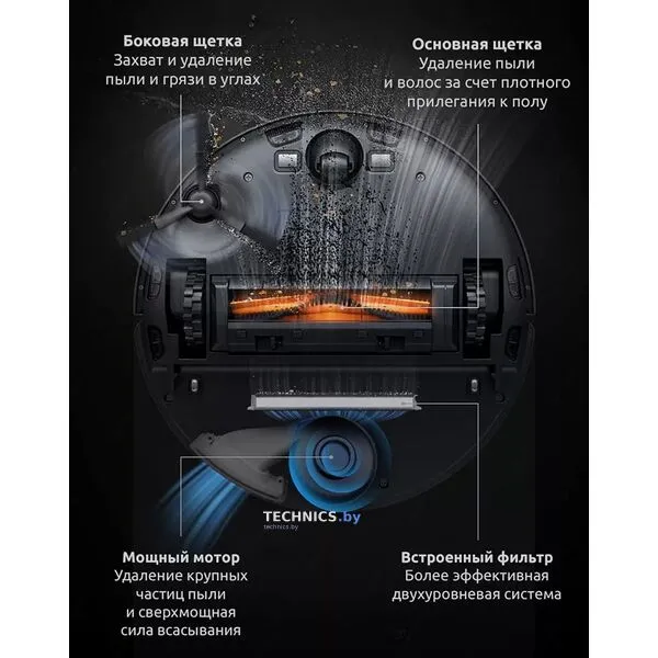 Робот-пылесос Dreame L10 Pro Черный