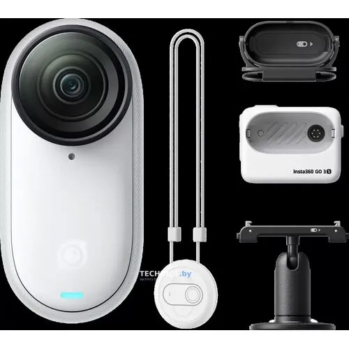 Экшн-камера Insta360 GO3S 128GB (арктический белый)