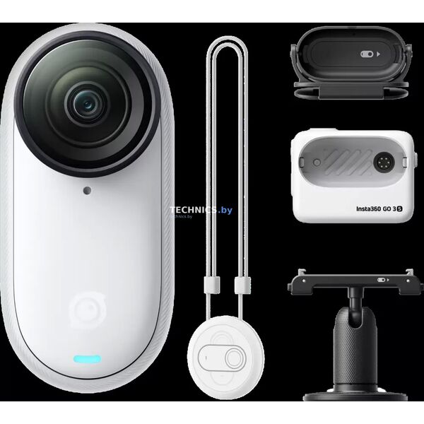 Экшн-камера Insta360 GO3S 128GB (арктический белый)