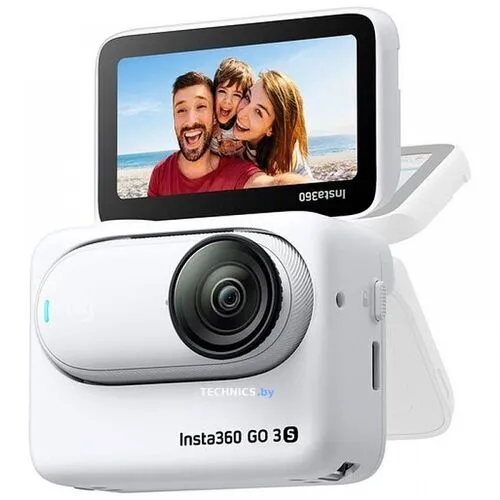 Экшн-камера Insta360 GO3S 128GB (арктический белый)