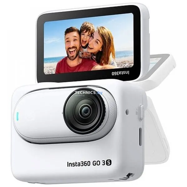 Экшн-камера Insta360 GO3S 128GB (арктический белый)