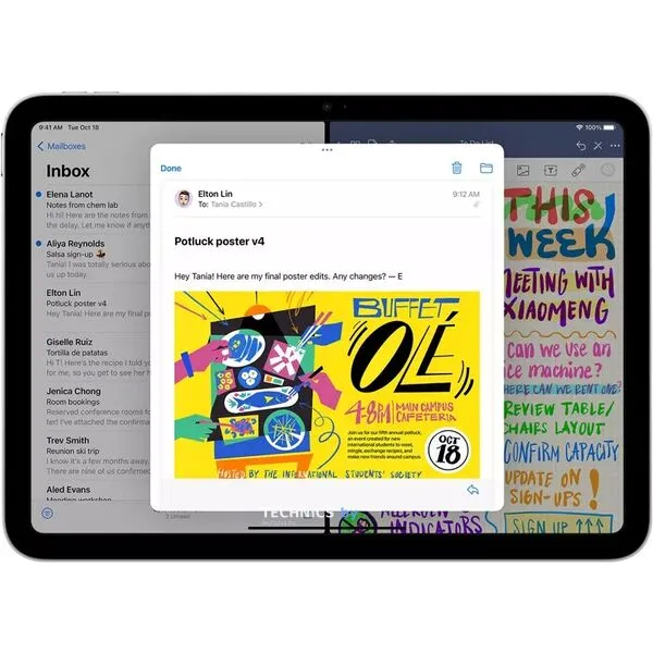 Планшет Apple iPad 10.9" 2022 64GB (серебристый)