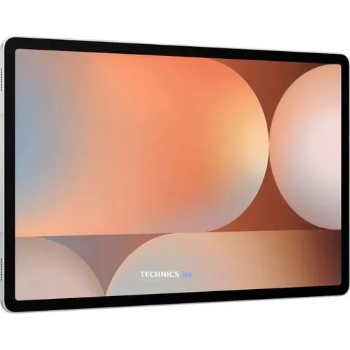 Samsung Galaxy Tab S10+: элегантность и мощь в серебристом корпусе.
