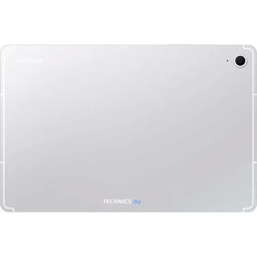 Samsung Galaxy Tab S10 FE: стиль и производительность в серебристом корпусе.
