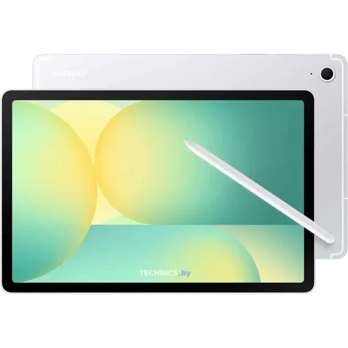 Samsung Galaxy Tab S10 FE+Silver: элегантность и функциональность в одном корпусе.